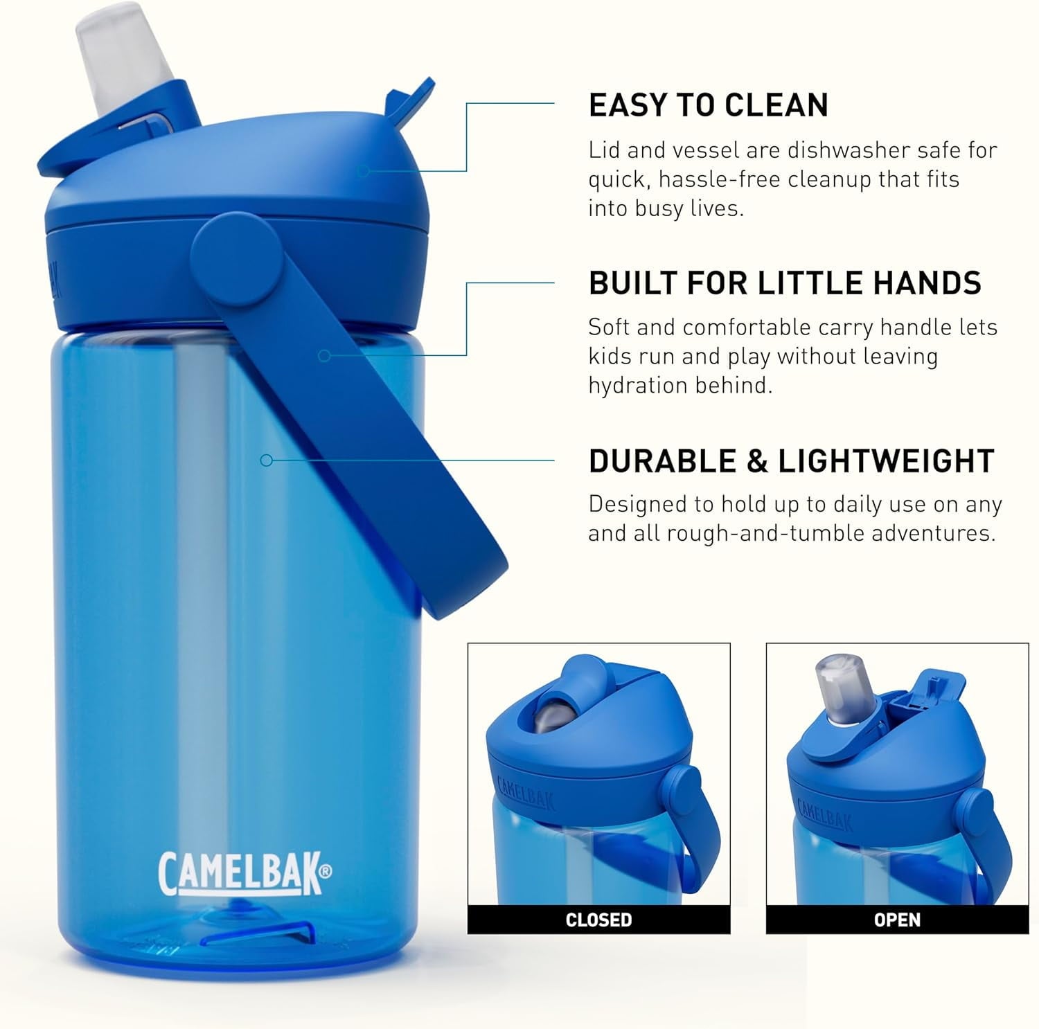 Camelbak Thrive™ Flip Straw Kids 14oz Bottle, Friendly Forest C272G