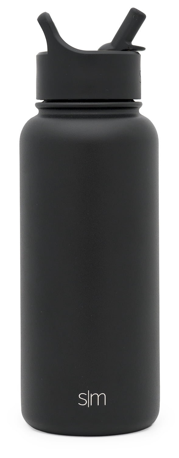 Simple Modern Summit Water Bottle Straw Lid Vacuum Insulated Stainless Steel Bottle | 18 fl oz C427X