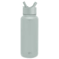 Simple Modern Summit 32oz Stainless Steel Water Bottle with Straw Lid Seaglass Sage C418H