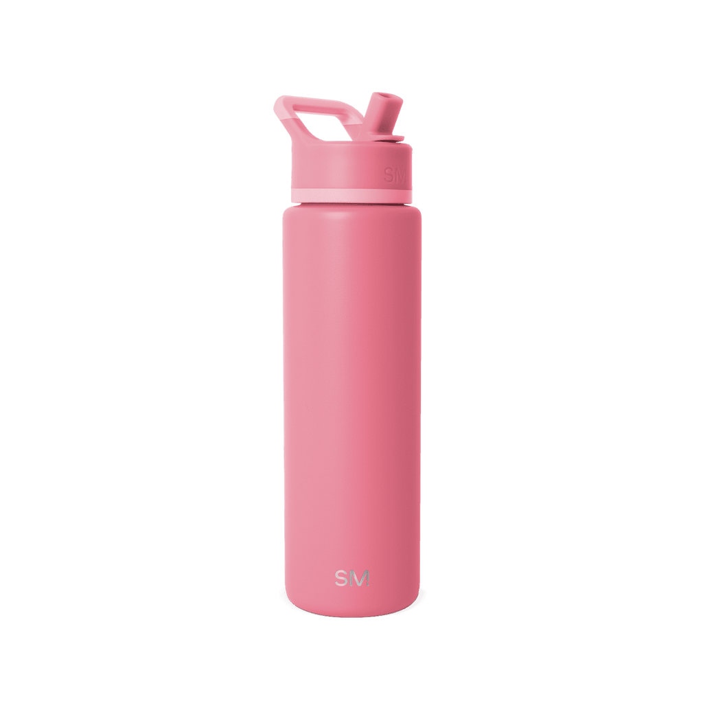 Simple Modern 30 fl oz Insulated Stainless Steel Summit Wide Mouth Water Bottle with Straw Lid | Slumberland C396Z