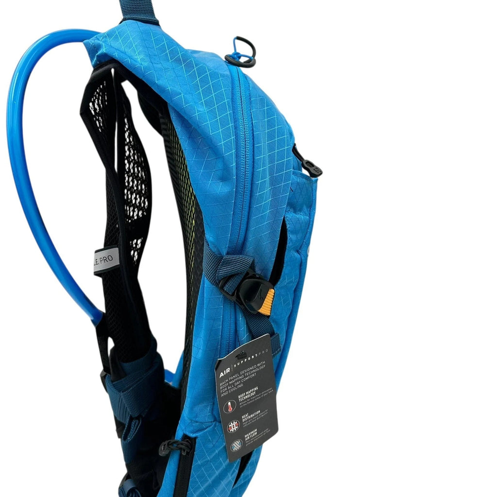 CAMELBAK M.U.L.E Pro 14L Bike Hydration Backpack 100 oz, Ibiza Blue/Orange C251R