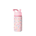 Simple Modern 14oz Summit Water Bottle with Straw Lid | Confetti C429C