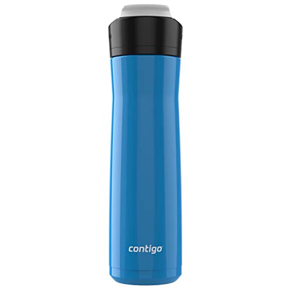Contigo Ashland 2.0 Water Bottle with AUTOSPOUT Lid, 24oz., Blue Corn C081X