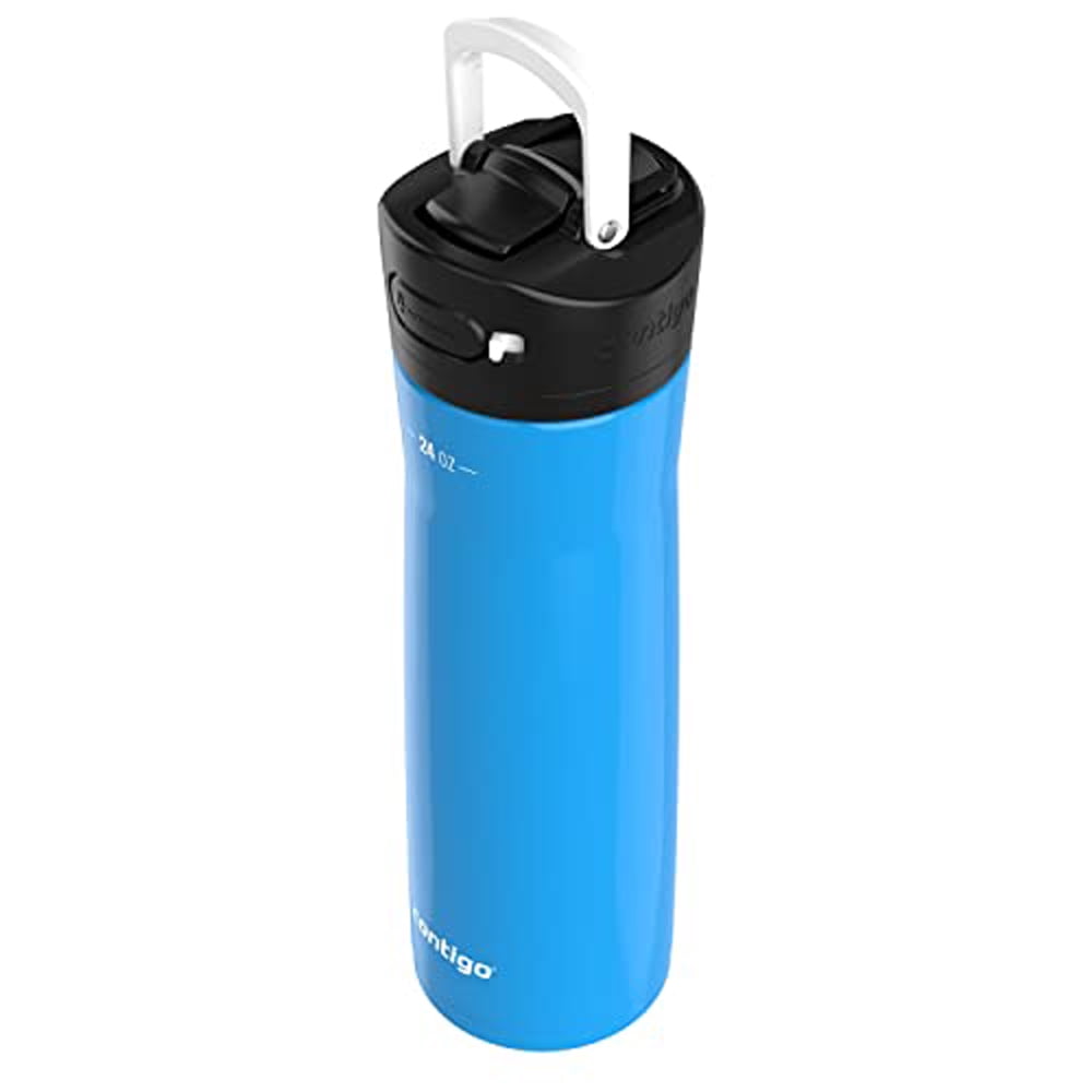 Contigo Ashland 2.0 Water Bottle with AUTOSPOUT Lid, 24oz., Blue Corn C081X