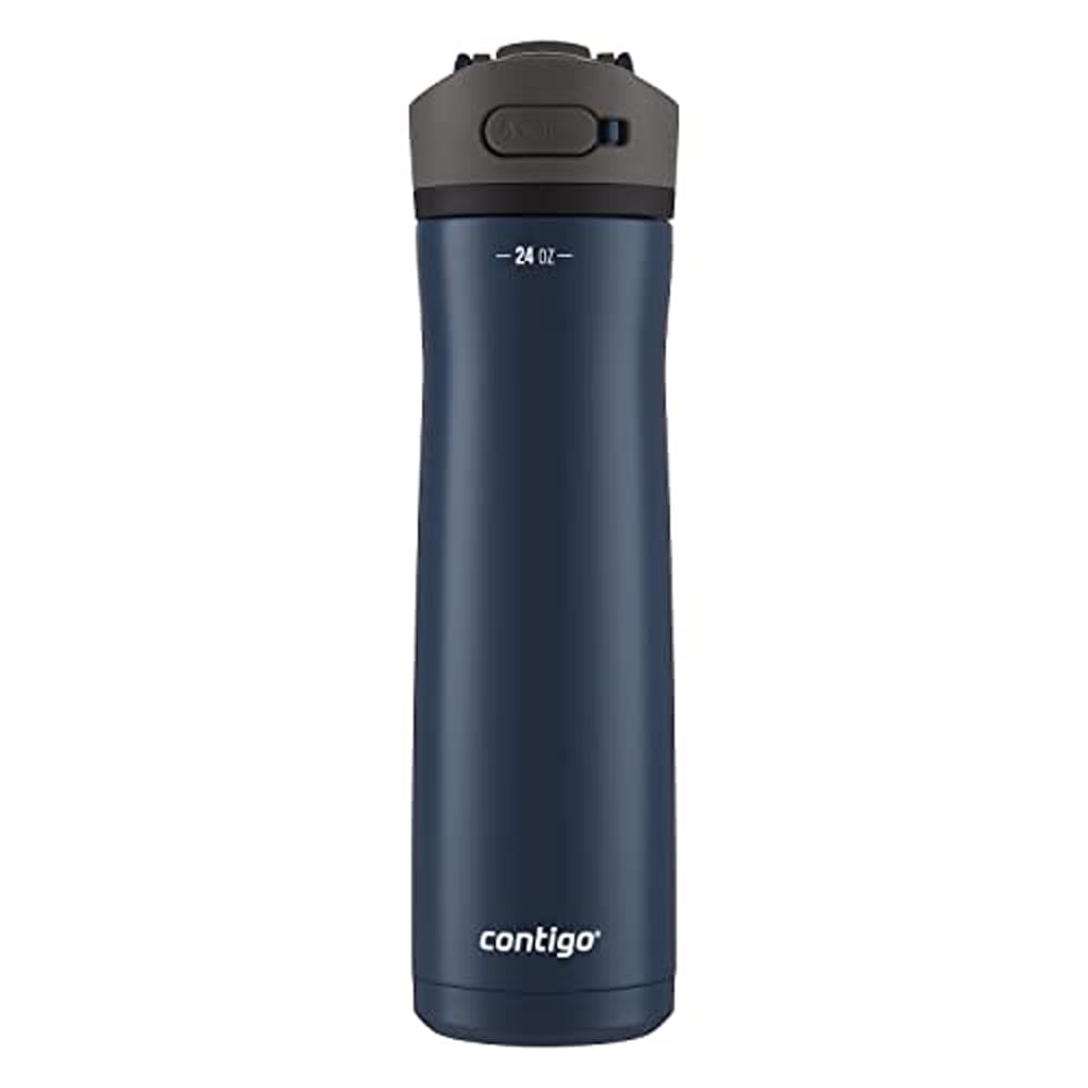 Contigo Ashland 2.0 Water Bottle with AUTOSPOUT Lid, 24oz., Blue Corn C081X