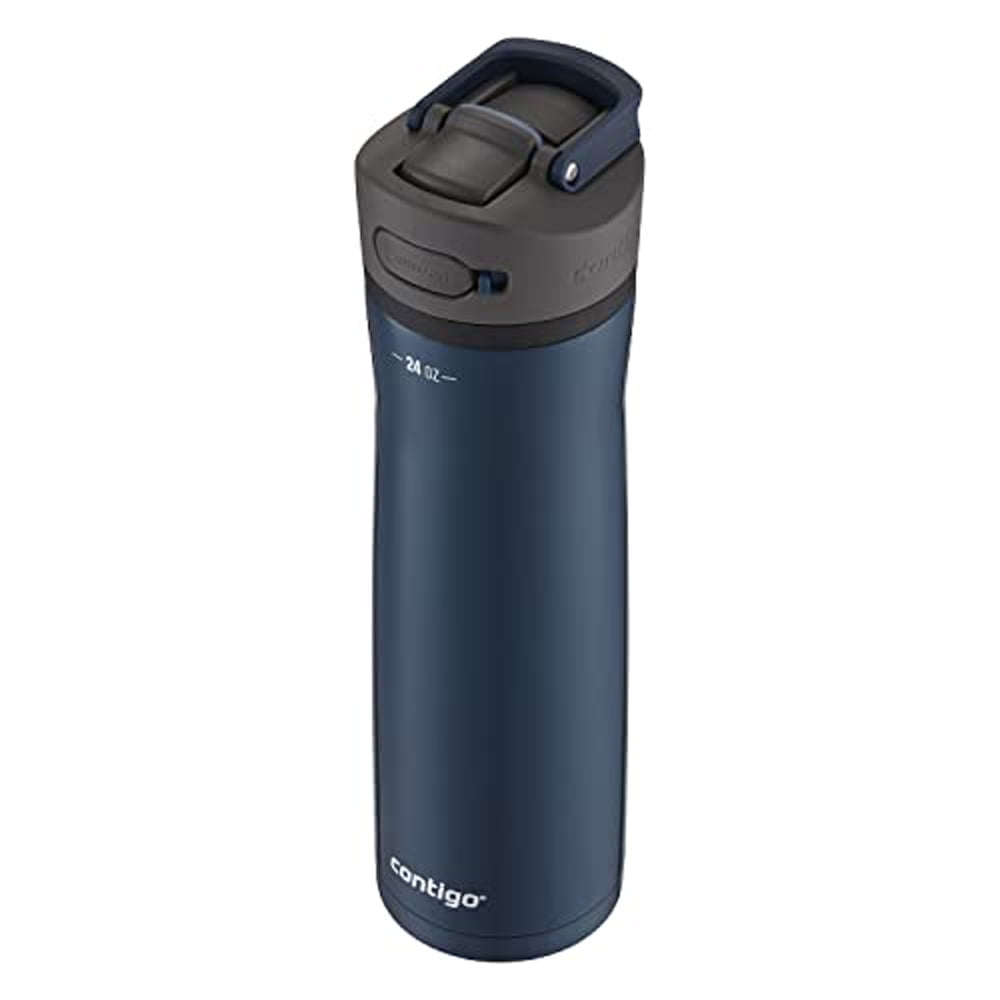 Contigo Ashland 2.0 Water Bottle with AUTOSPOUT Lid, 24oz., Blue Corn C081X