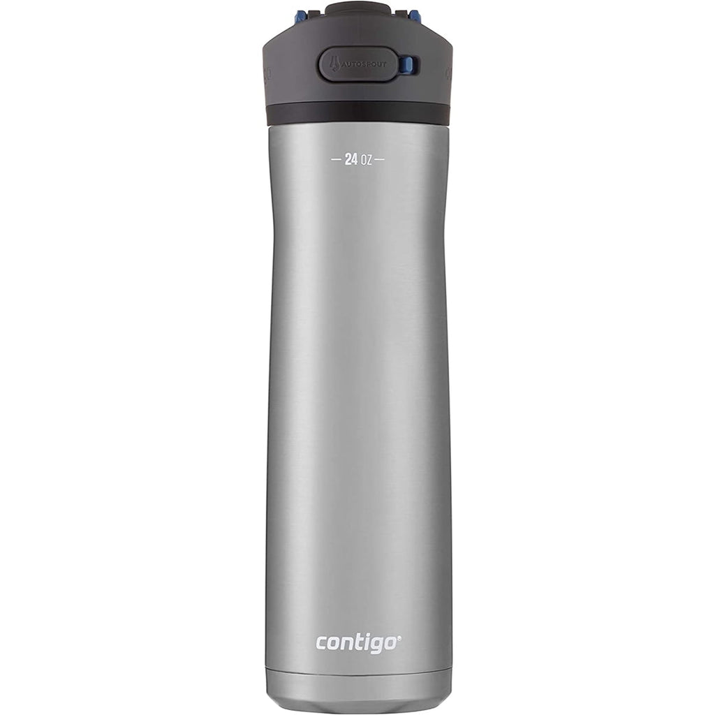 Contigo Ashland 2.0 Water Bottle with AUTOSPOUT Lid, 24oz., Blue Corn C081X