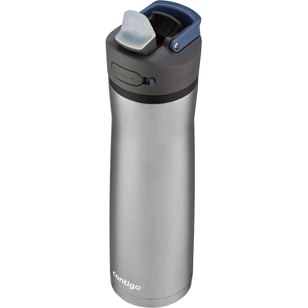 Contigo Ashland 2.0 Water Bottle with AUTOSPOUT Lid, 24oz., Blue Corn C081X