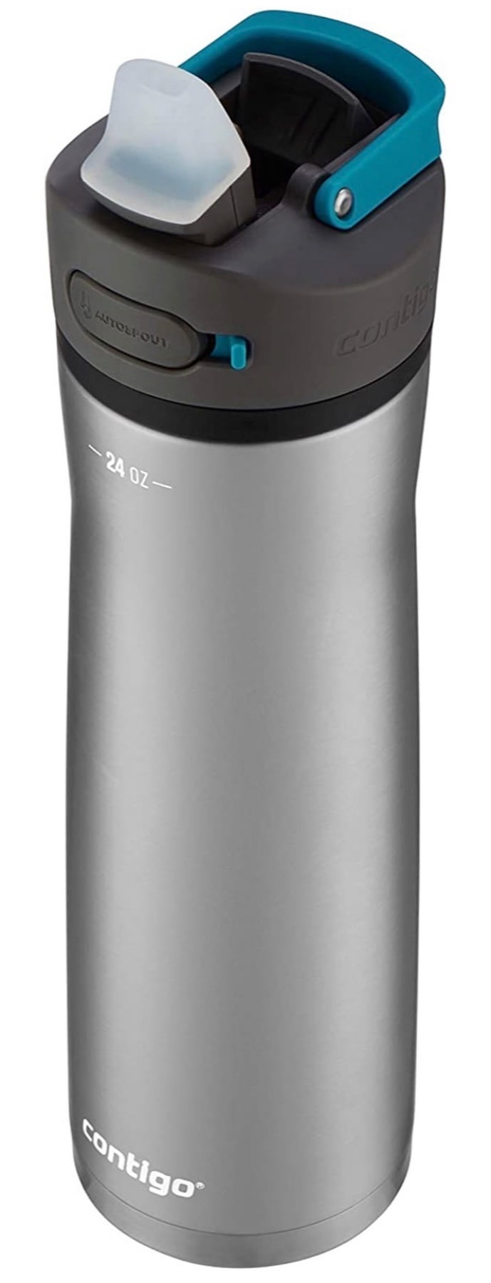 Contigo Ashland 2.0 Water Bottle with AUTOSPOUT Lid, 24oz., Blue Corn C081X