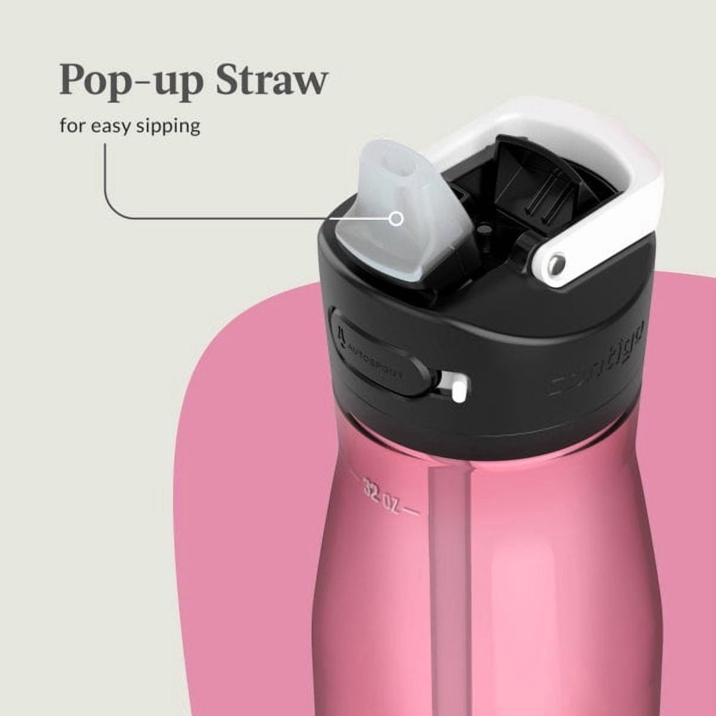 Contigo Ashland 2.0 32 oz Licorice BPA Free Water Bottle C039K