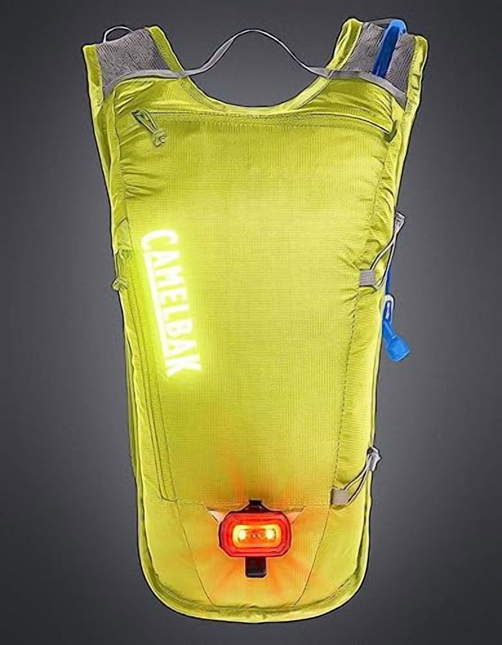 Camelbak Classic Light Hydration Pack Bag Inc Reservior Yellow/Silver 70oz C296J