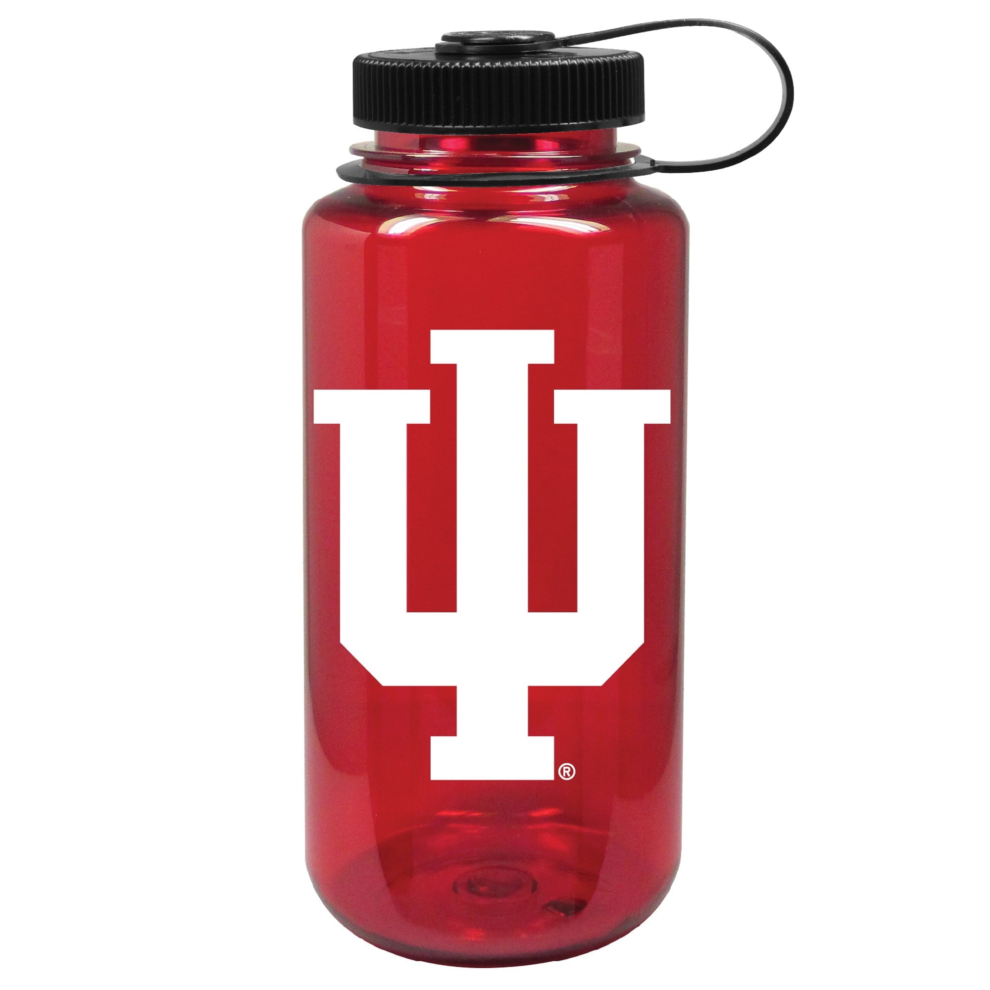 Crimson Indiana Hoosiers 32oz. Nalgene Sustainable Wide Mouth Water Bottle C169Q