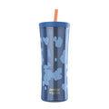 Contigo 20oz Shake &amp; Go Tumbler, Plastic with Straw, Stellar Jay Cowhide Couture C119T