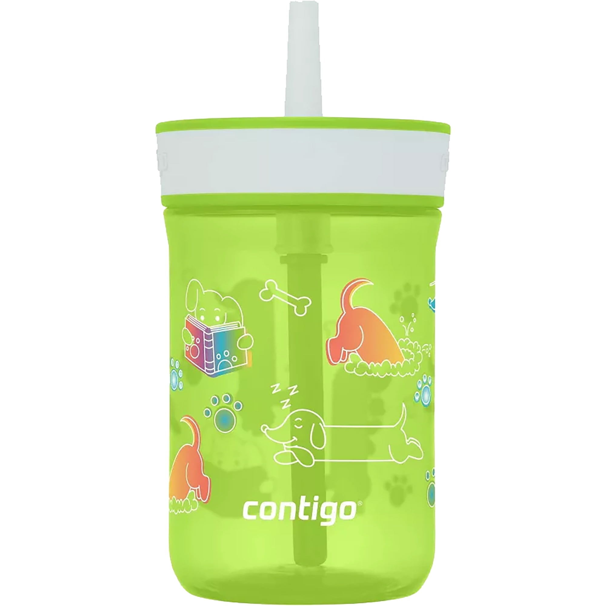 Contigo Kid's 14 oz. Leighton Tumbler with Straw - Juniper/Blue Forest C118K