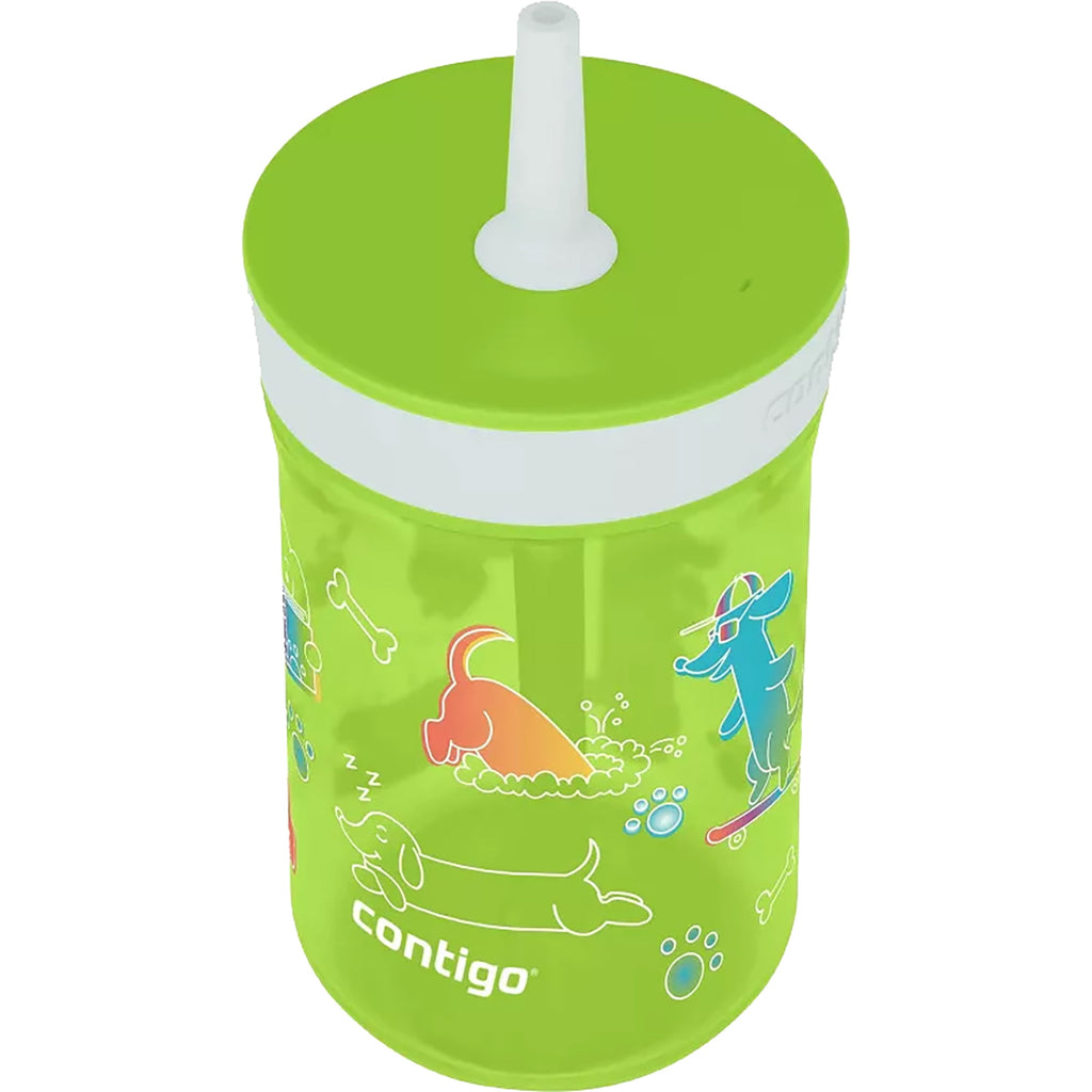 Contigo Kid's 14 oz. Leighton Tumbler with Straw - Juniper/Blue Forest C118K