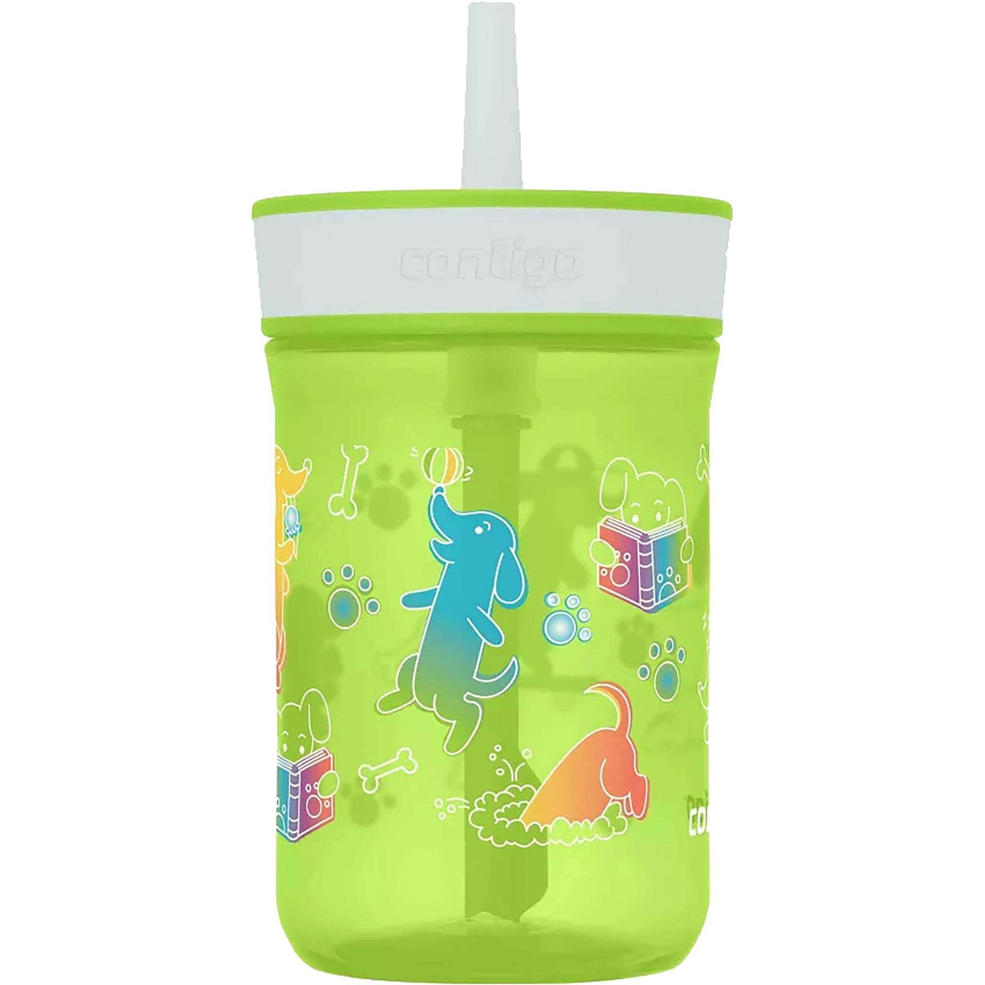 Contigo Kid's 14 oz. Leighton Tumbler with Straw - Juniper/Blue Forest C118K