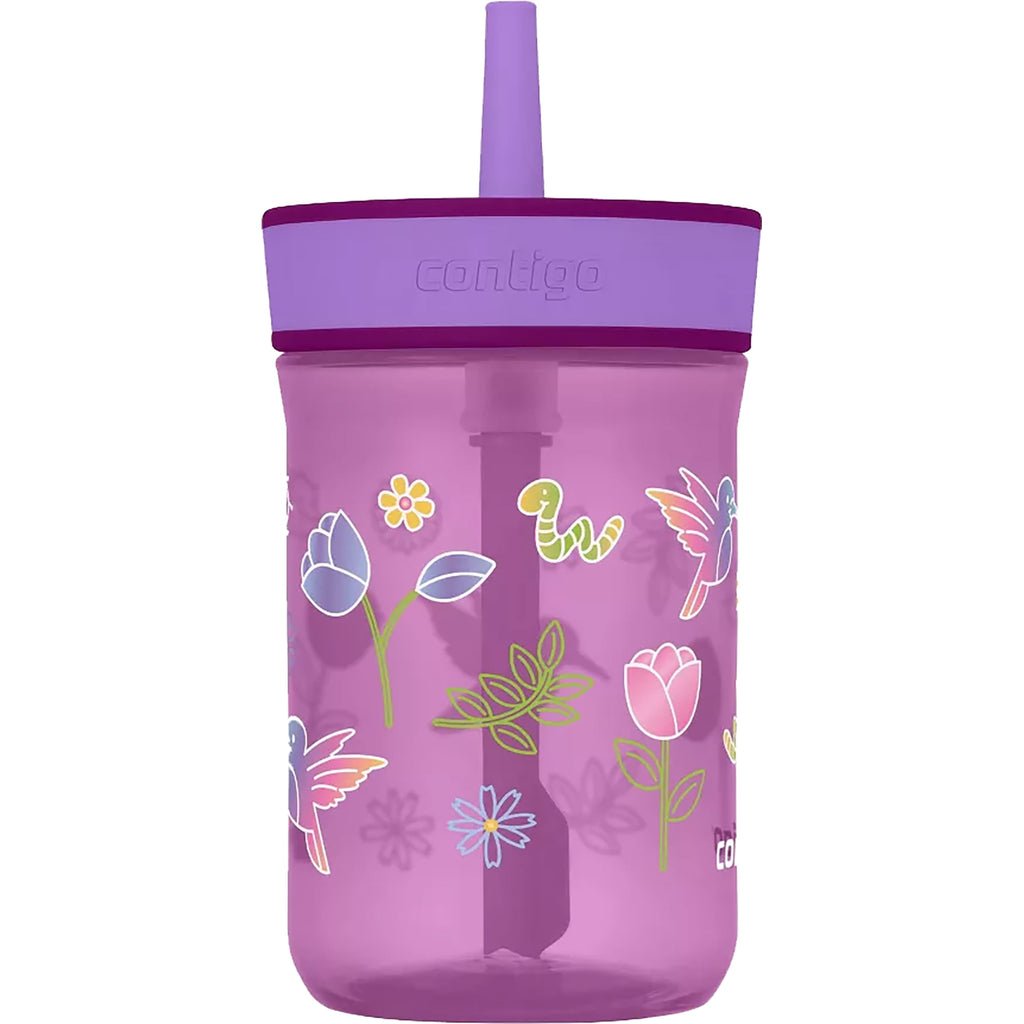 Contigo Kid's 14 oz. Leighton Tumbler with Straw - Juniper/Blue Forest C118K