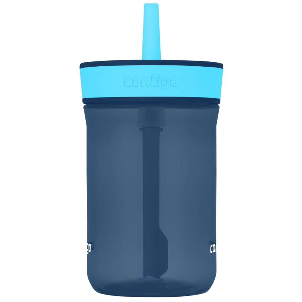 Contigo Kid's 14 oz. Leighton Tumbler with Straw - Juniper/Blue Forest C118K