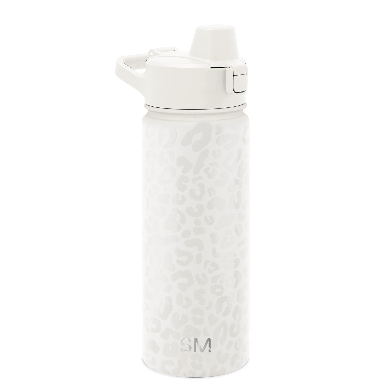 Simple Modern 18 fl oz Insulated Stainless Steel Summit Water Bottle with Covered Silicone Straw Lid | Sweet Taffy C395X