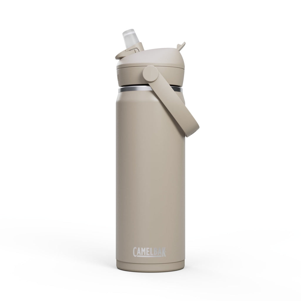 CamelBak Thrive™ Flip Straw Insulated Stainless Steel Water Bottle, 25 oz, Stone C359G