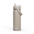 CamelBak Thrive™ Flip Straw Insulated Stainless Steel Water Bottle, 25 oz, Stone C359G