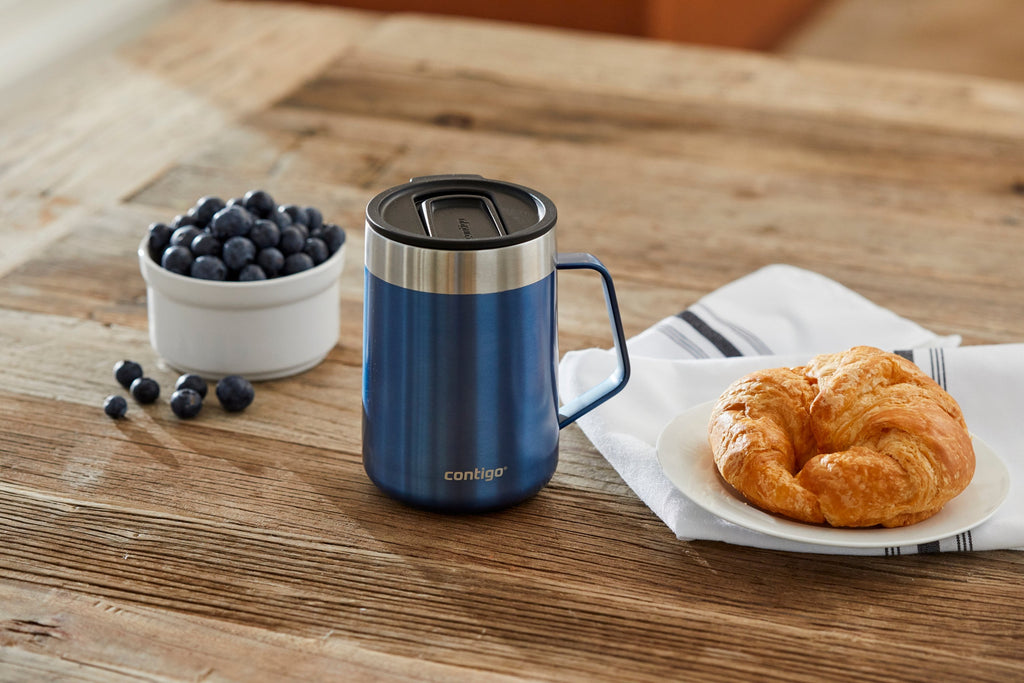 Contigo 14 oz. Streeterville Stainless Steel Mug - Blue Corn C010E