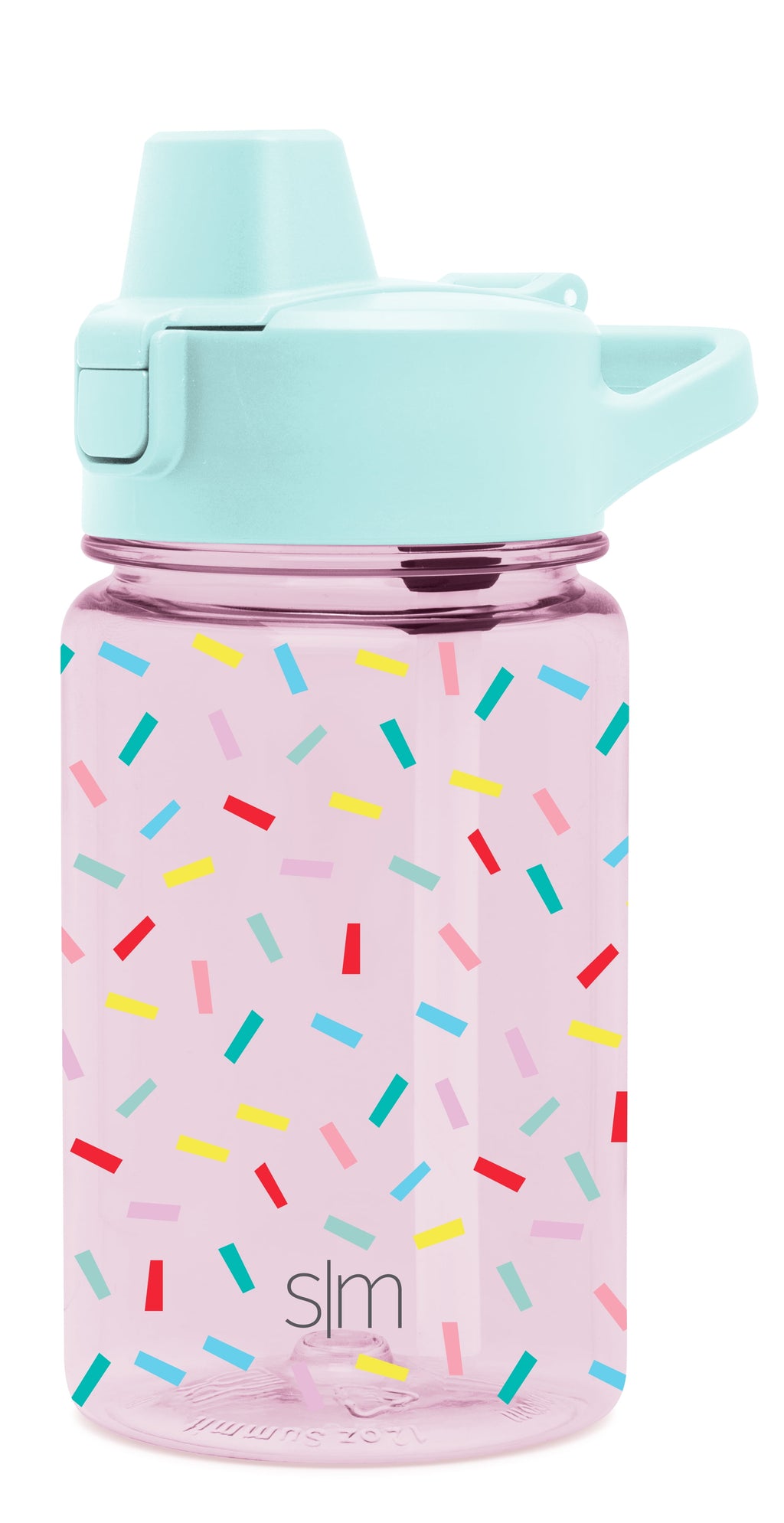 Simple Modern 12 fl oz Reusable Tritan Summit Water Bottle with Silicone Straw Lid | Birthday Cake C404T