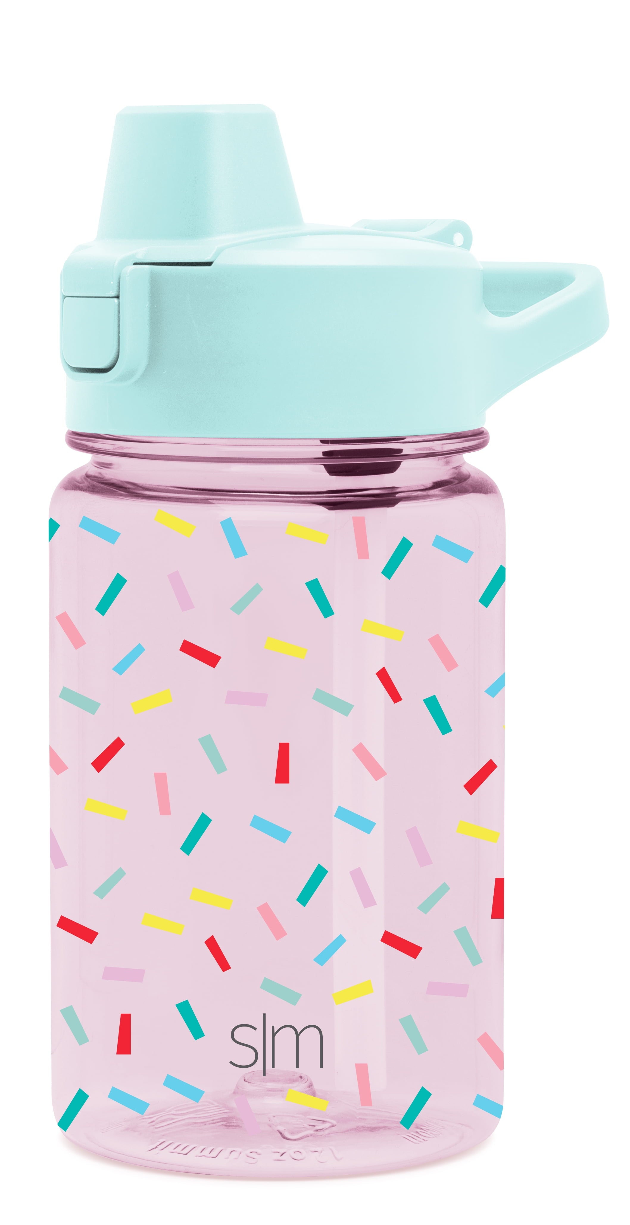 Simple Modern 12 fl oz Reusable Tritan Summit Water Bottle with Silicone Straw Lid | Birthday Cake C404T