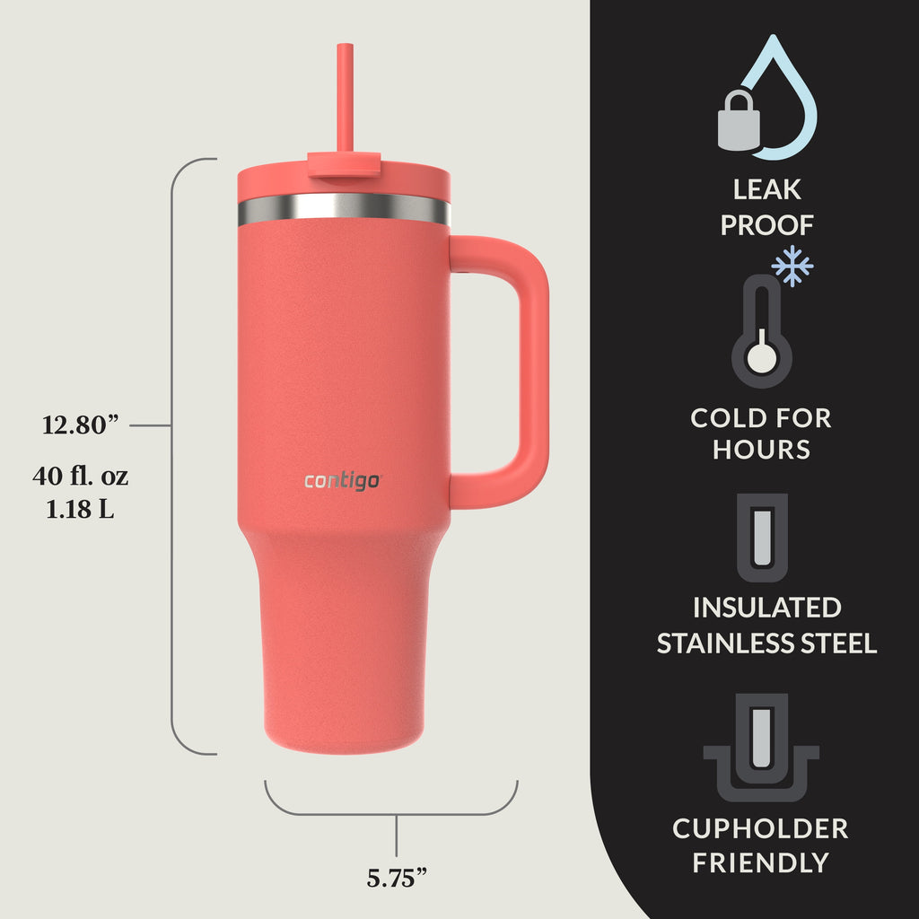 Contigo Streeterville Tumbler 40oz Inky Cap C106D