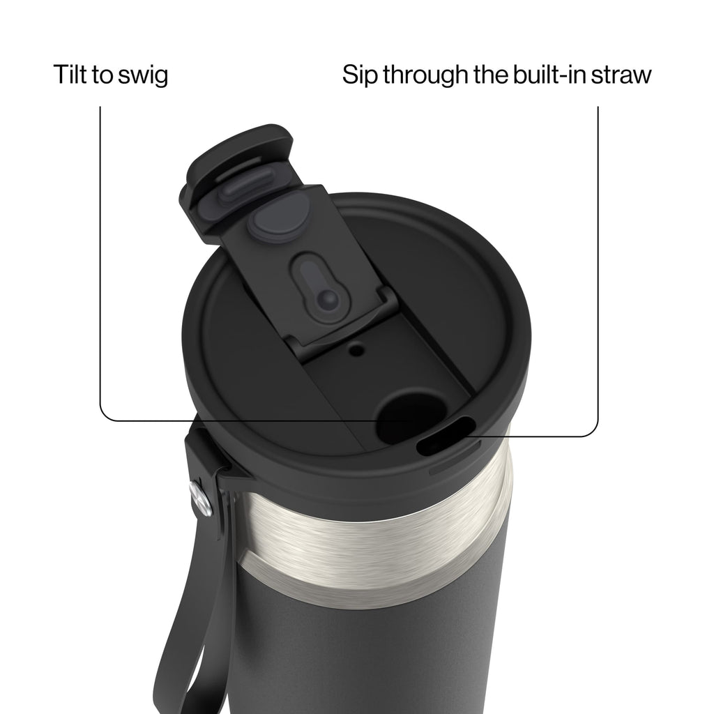 Contigo DualSip 20 oz Leakproof Insulated Water Bottle with 2-Way Lid C069G