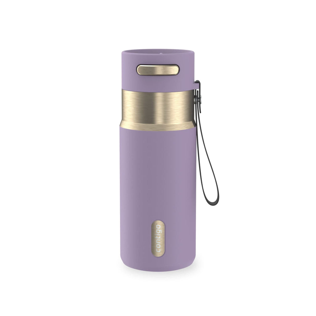 Contigo AutoSeal 16 oz Leakproof Water Bottle with Carrying Strap C023X