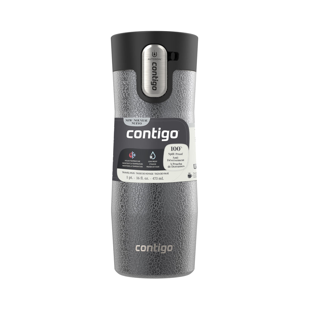Contigo AUTOSEAL West Loop Vacuum-Insulated Stainless Steel Travel Mug with Easy-Clean Lid, 16 oz C031E