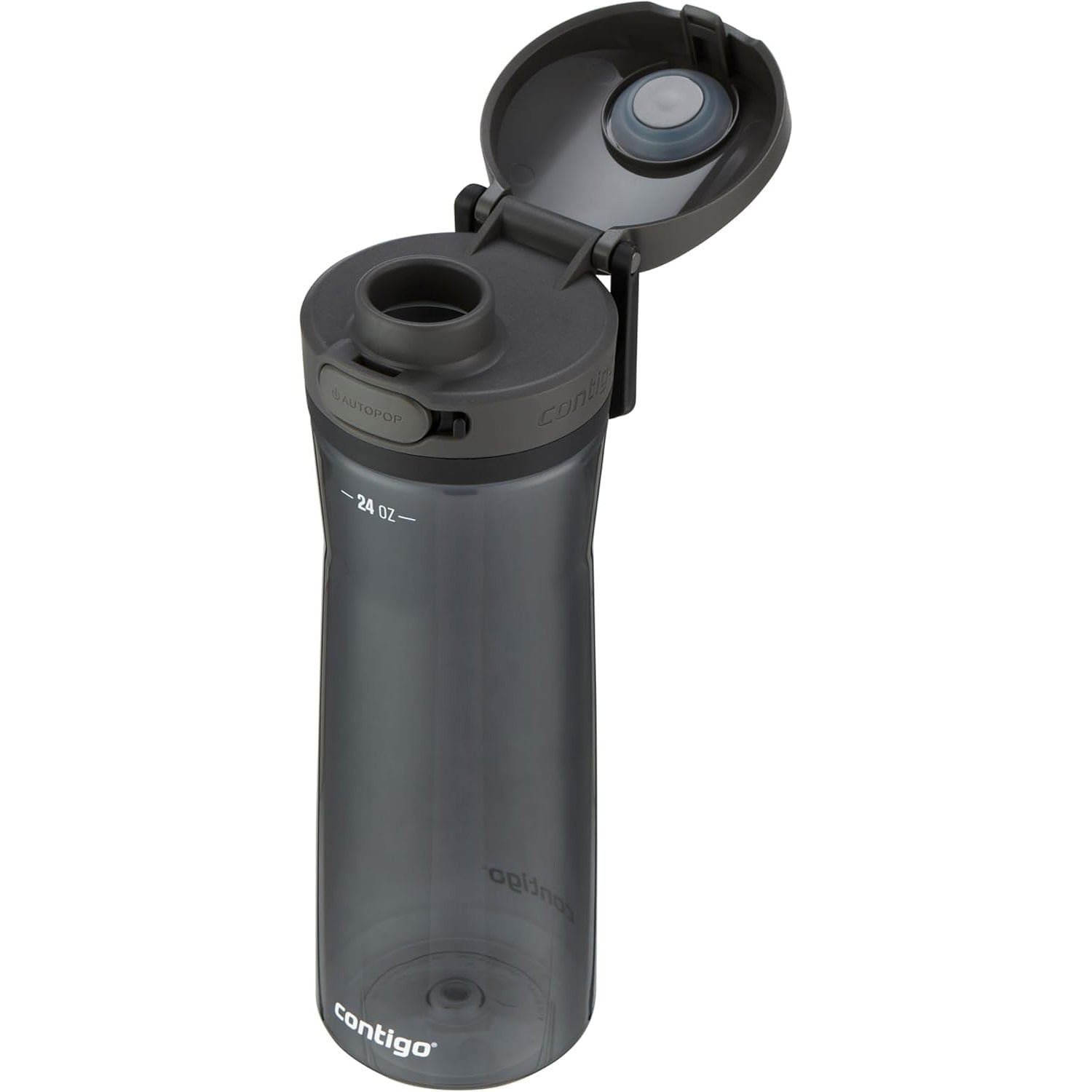 Contigo - Water Bottle with Leak-Proof and Locking Lid, BPA Free, 709ml Capacity, Black C087X