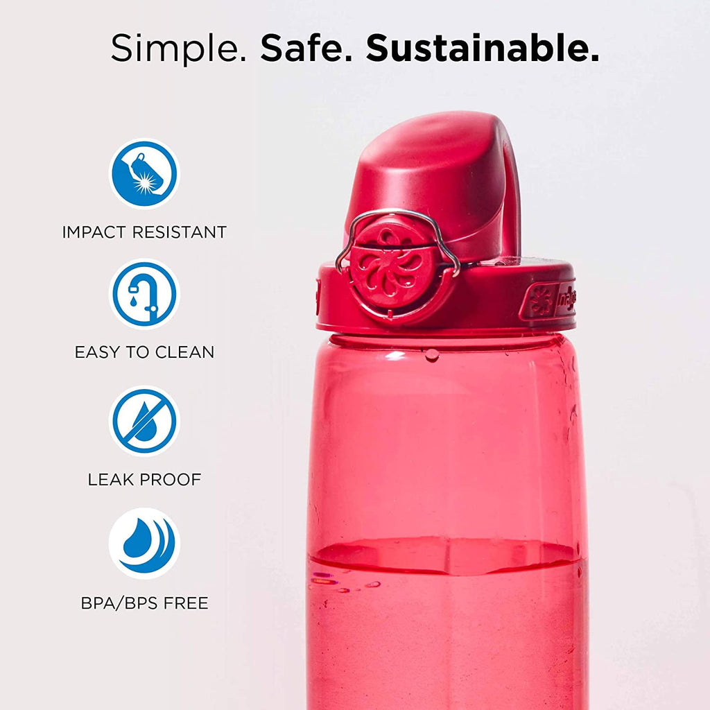 Nalgene Tritan OTF Water Bottle: 24oz, Glacial Blue C142F