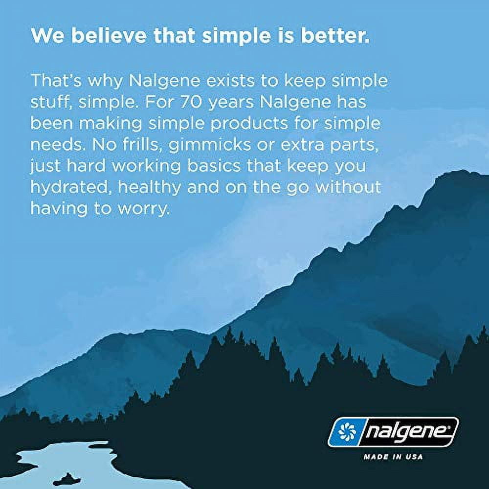 Nalgene Tritan OTF Water Bottle: 24oz, Glacial Blue C142F