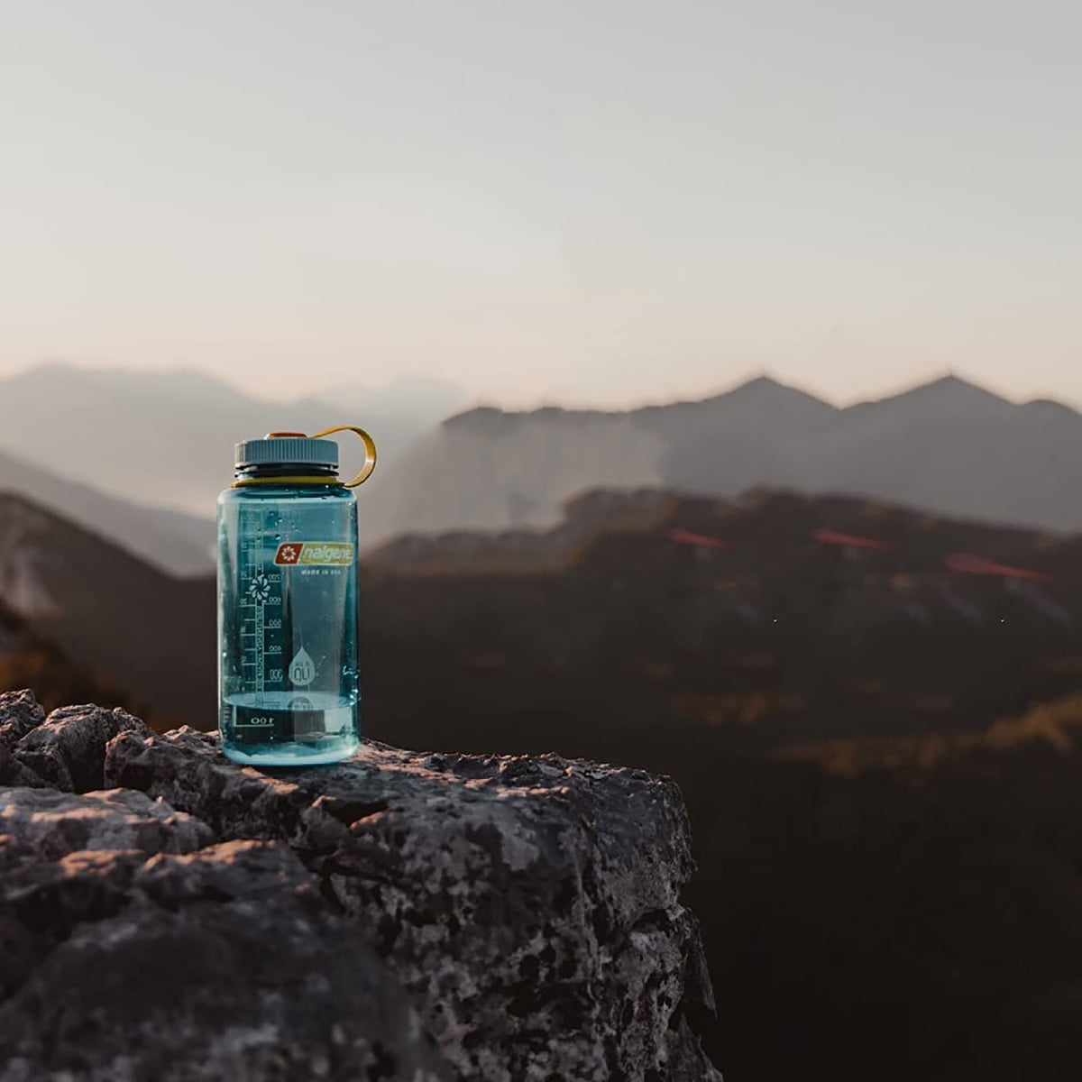 Nalgene Tritan OTF Water Bottle: 24oz, Glacial Blue C142F
