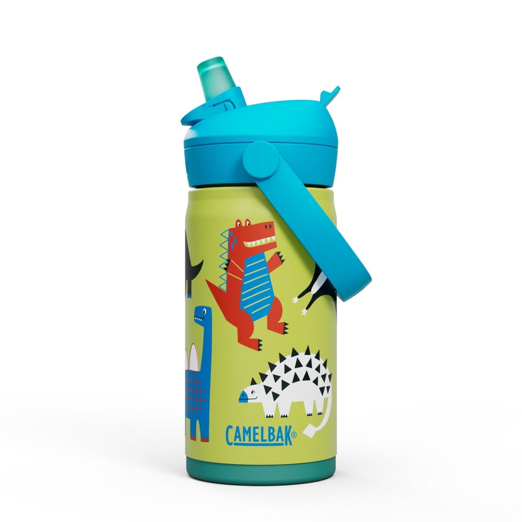 Camelbak Thrive™ Flip Straw Kids Stainless 12oz Water Bottle, Dino Jam C311A