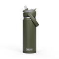 CamelBak Thrive™ Flip Straw Insulated Stainless Steel Water Bottle, 20oz, Moss C363M