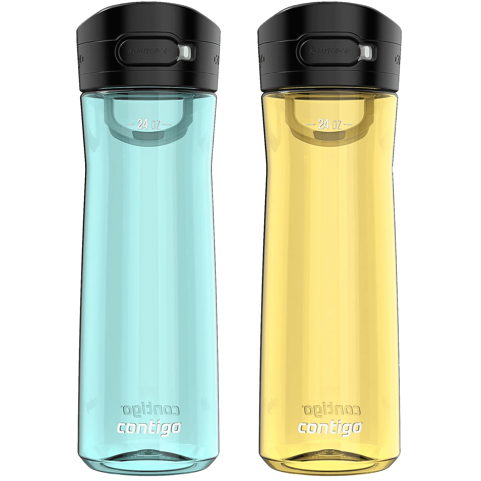 Contigo 24 oz. Jackson 2.0 Tritan Water Bottle 2-Pack - Jade Vine/Pineapple C034X