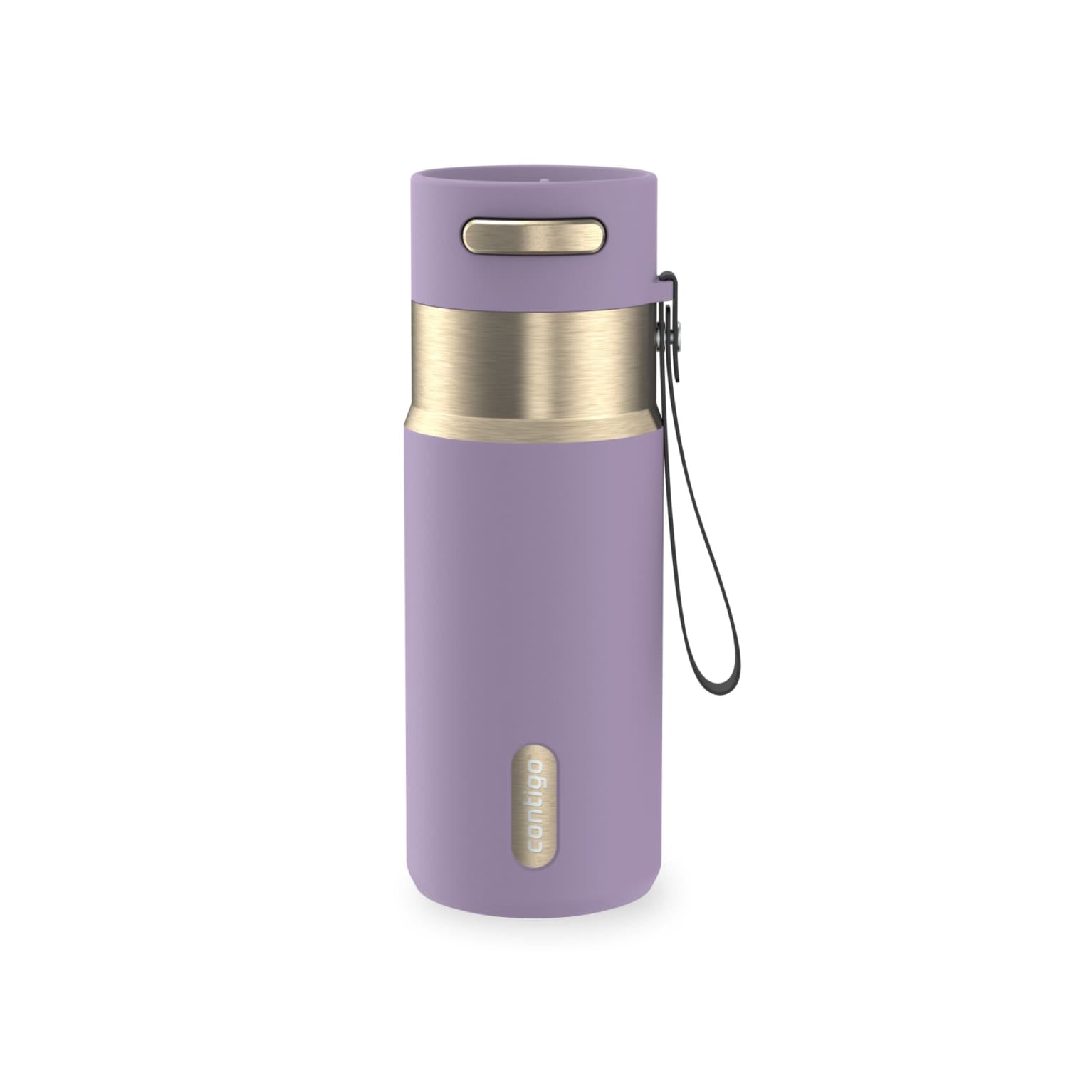 Contigo AutoSeal 16 oz Leakproof Water Bottle with Carrying Strap C023X