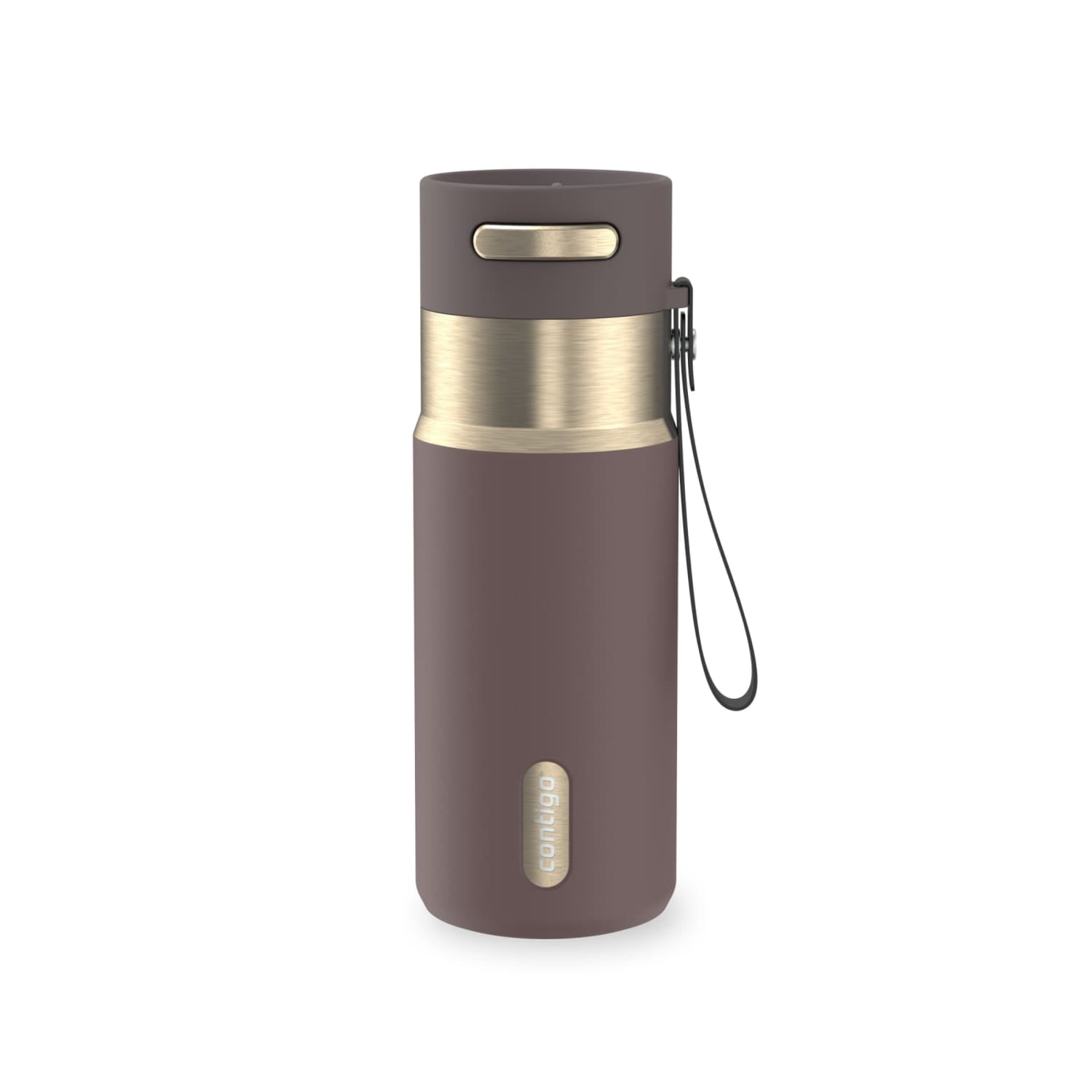 Contigo AutoSeal 16 oz Leakproof Water Bottle with Carrying Strap C023X