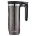 Contigo Autoseal Vacuum Insulated 16 Ounce Stainless Steel Gunmetal Travel Mug with Easy Lid C064R