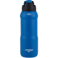 Contigo Fit Stainless Steel AUTOSPOUT Water Bottle with Straw, Blue Amp, 32 fl oz. C105V