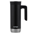 Contigo Huron 2.0 Stainless Steel Travel Mug with SNAPSEAL Lid and Handle in Black, 20 fl oz. C005V