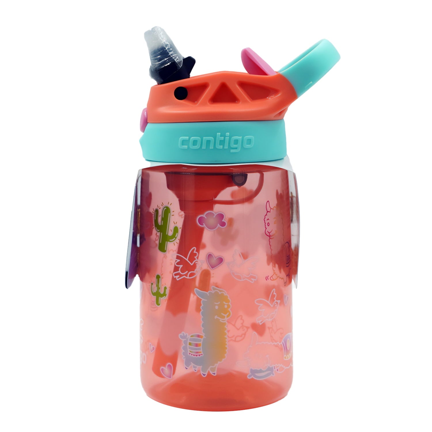 Contigo Kids Water Bottle with Redesigned AUTOSPOUT Straw, 14 oz, Grape Forest Haven C003Z