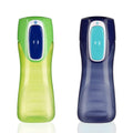 Contigo Kids Trekker Water Bottle with AUTOSEAL Lid Navy Blue and Granny Smith Green, 14 fl oz., 2-pack C123B