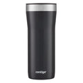 Contigo Streeterville Stainless Steel Tumbler with Plastic Straw and Splash-Proof Lid, Licorice, 32 fl. oz C122Z
