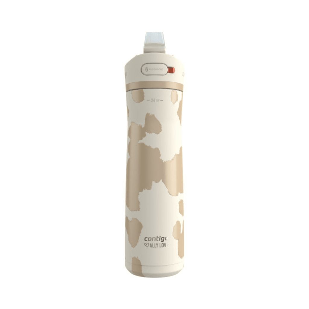 Contigo x Ally Love Ashland Chill 2.0 Stainless Steel Water Bottle with Autospout Lid, 24 oz, Oatmilk C092Y