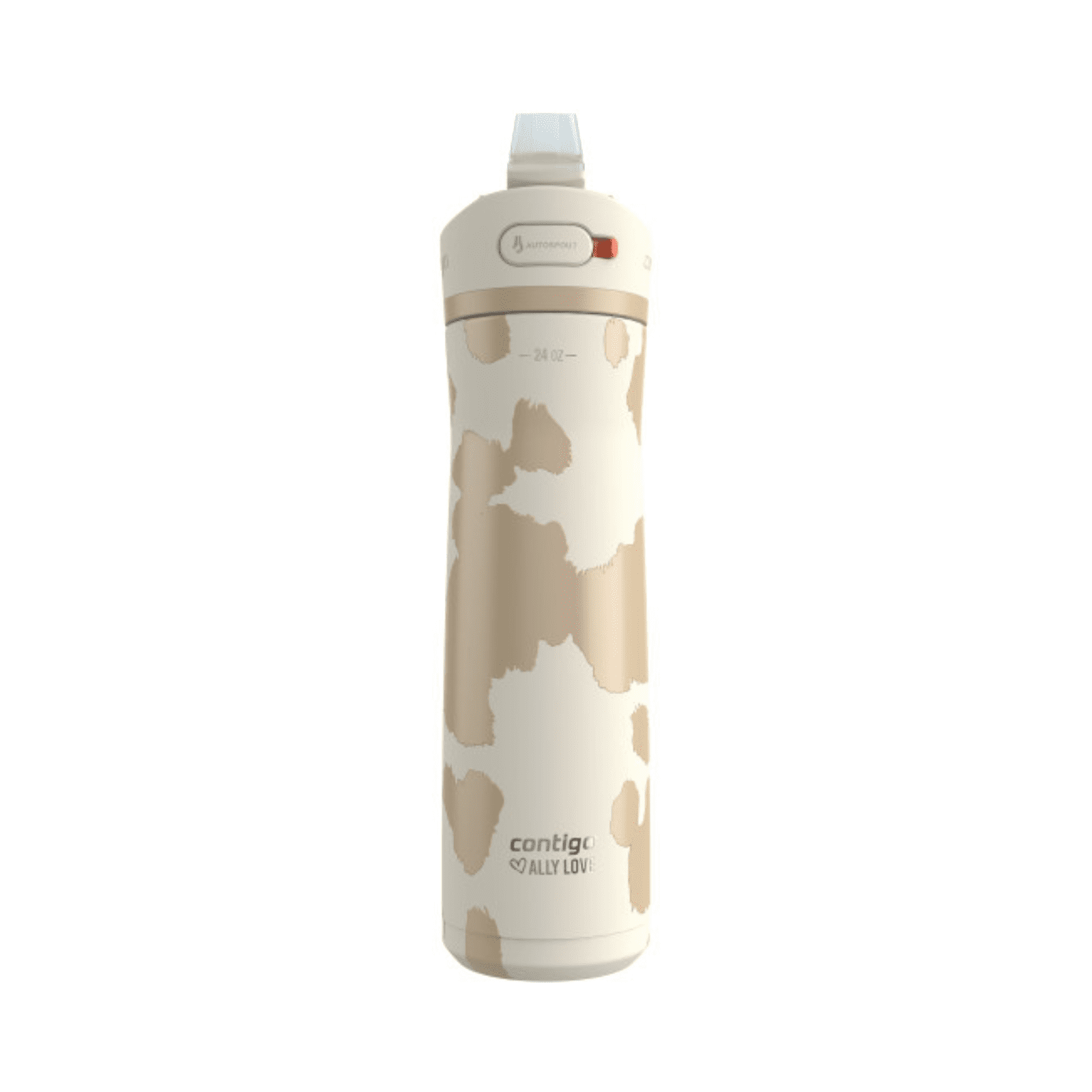 Contigo x Ally Love Ashland Chill 2.0 Stainless Steel Water Bottle with Autospout Lid, 24 oz, Oatmilk C092Y