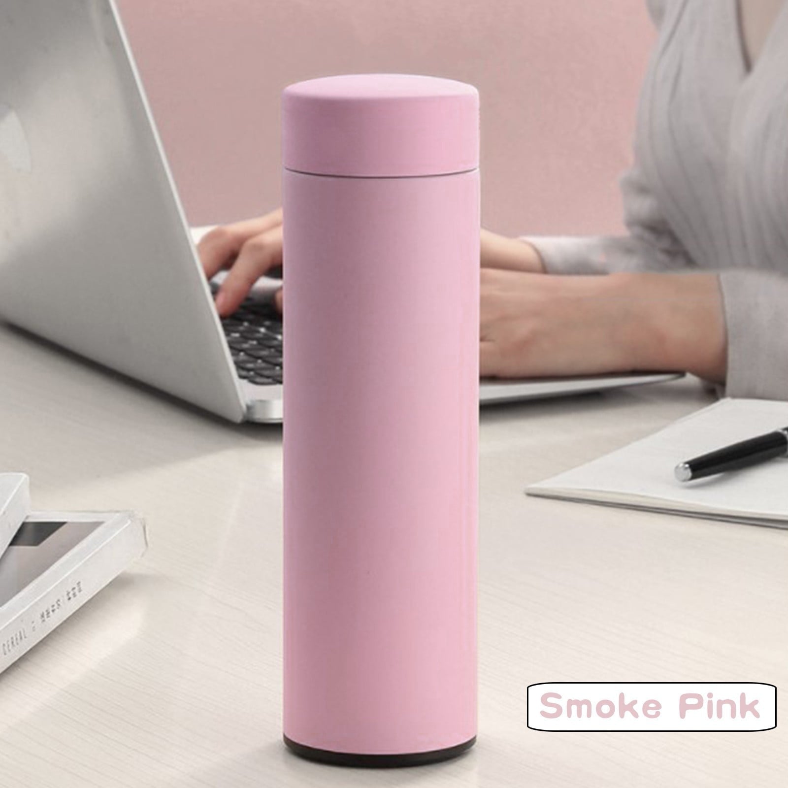 Stainless Steel Insulation Cup Cute Mini Portable Children Student Water Bottle Coffee Travel Mug LED Temperature Display Double Walled Vacuum Long Lasting Insulation C054T
